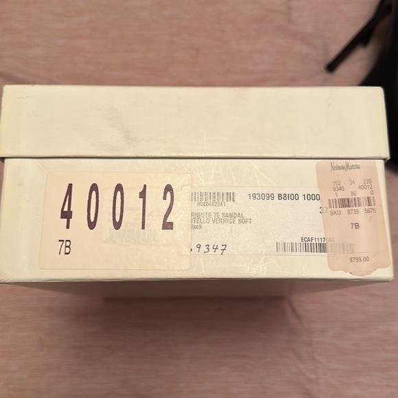 Yves Saint Laurent Tribute 75, Vitello Vernice black heels, size 7 - Picture 3 of 6